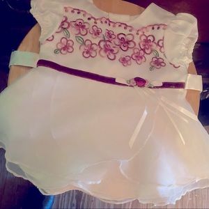 Babies first dress lovely floral 0-3mos